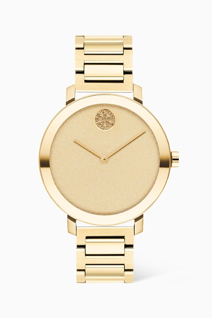 BOLD Evolution Quartz Watch, Gold