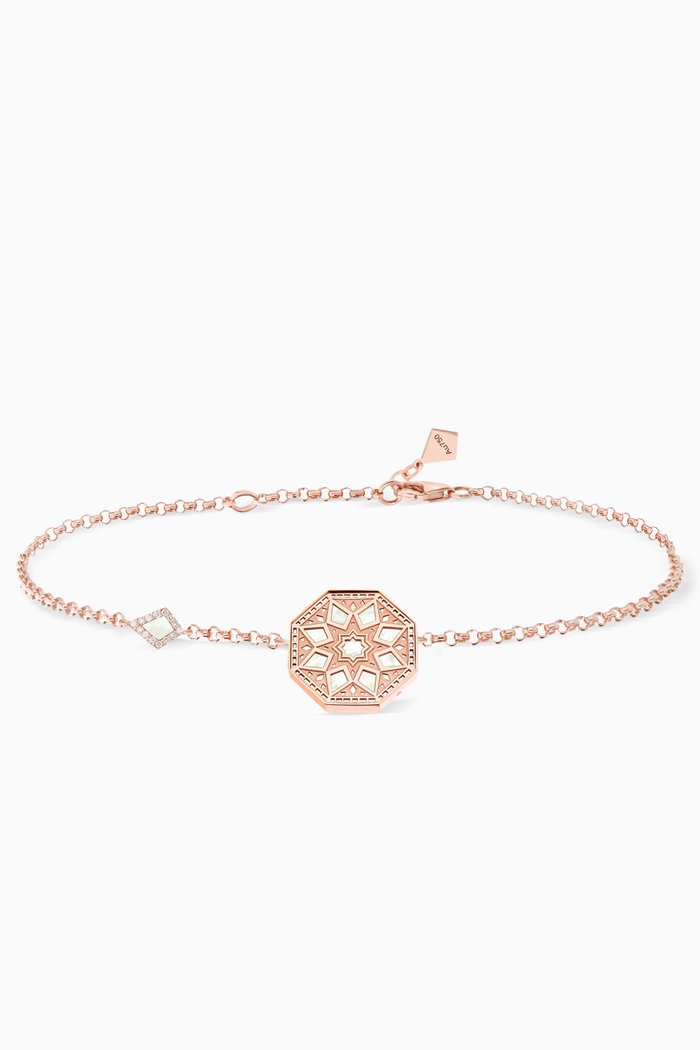 

Classic Turath Small Bracelet in 18kt Rose Gold