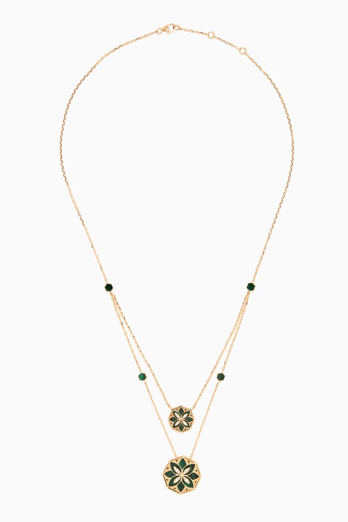 

Ward Turath Double Necklace in 18kt Yellow Gold