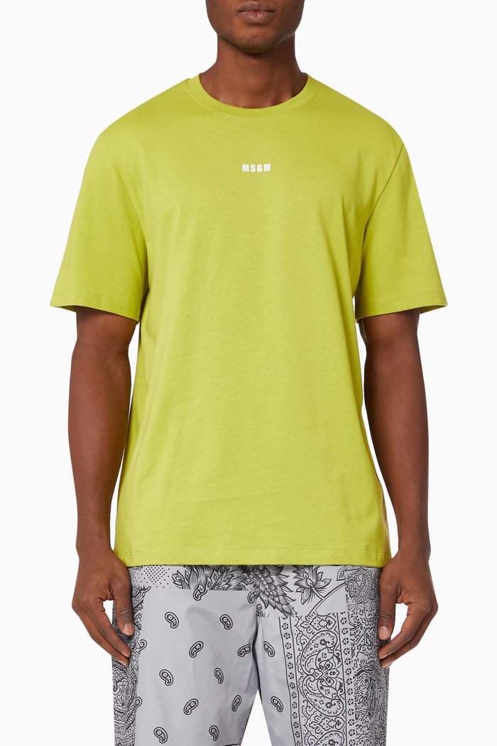 

Logo T-shirt in Jersey, Green