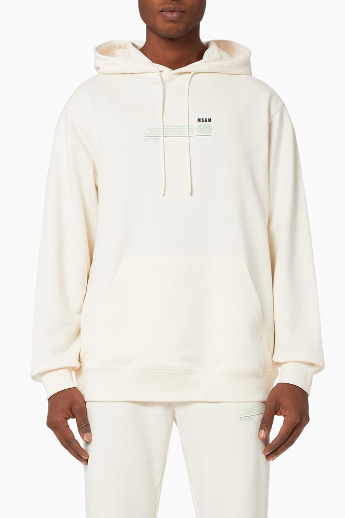 

Logo Sweatshirt in Fleece, Neutral