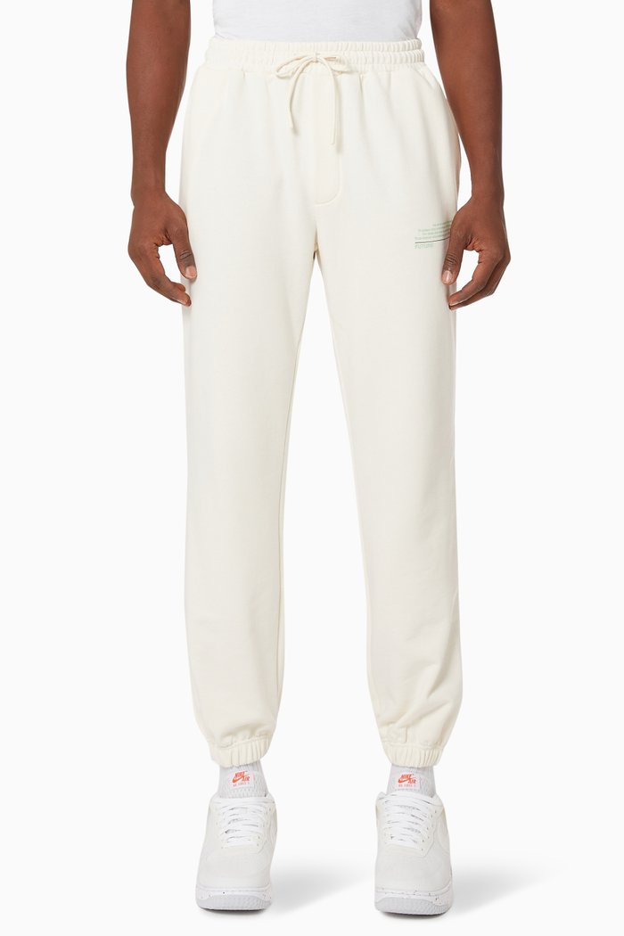 

Logo Sweatpants in Cotton, Neutral