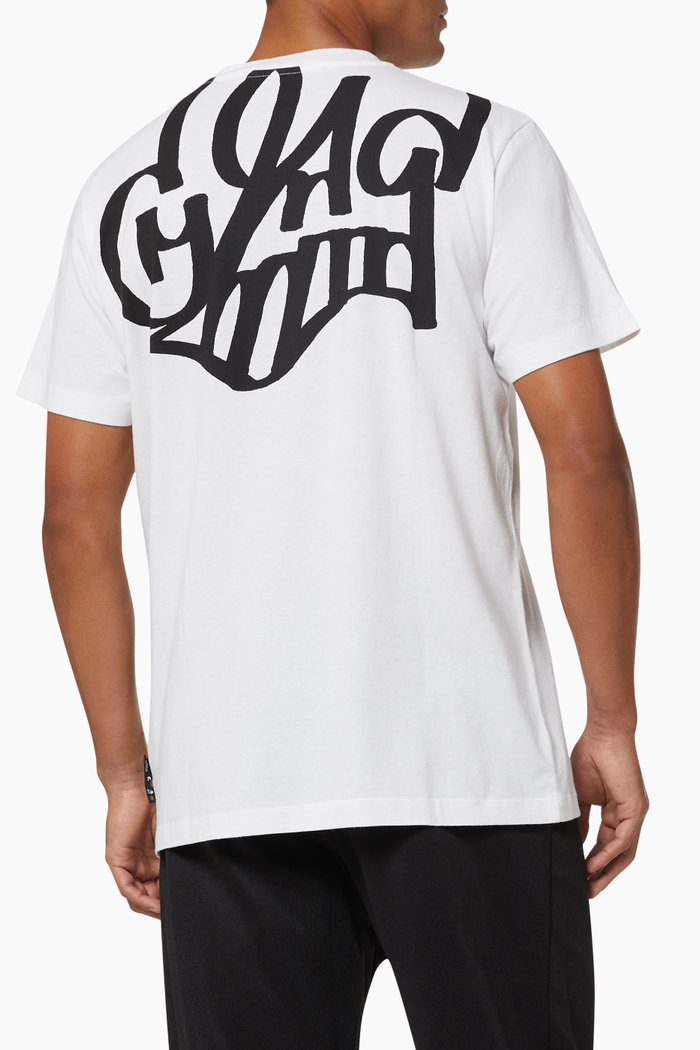 

x KATSU Slim T-shirt in Cotton Jersey, White