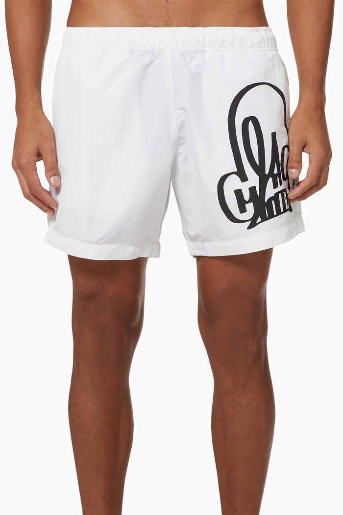 

x KATSU Swim Shorts in Technical Fabric, White