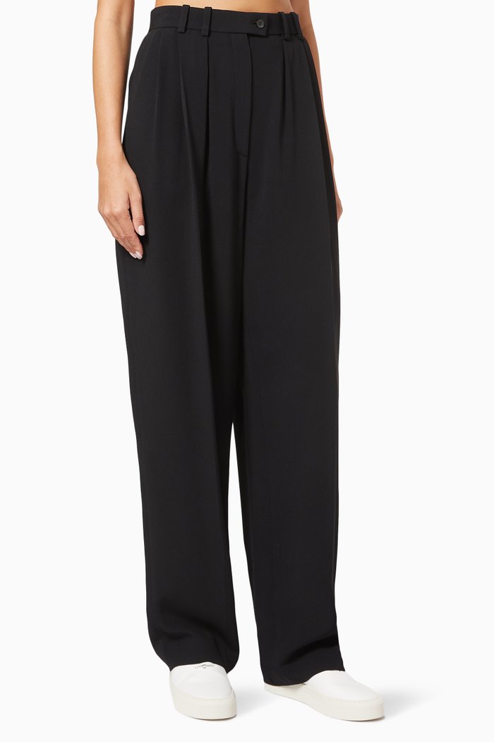 

Larianna Pants in Cotton Cashmere, Black