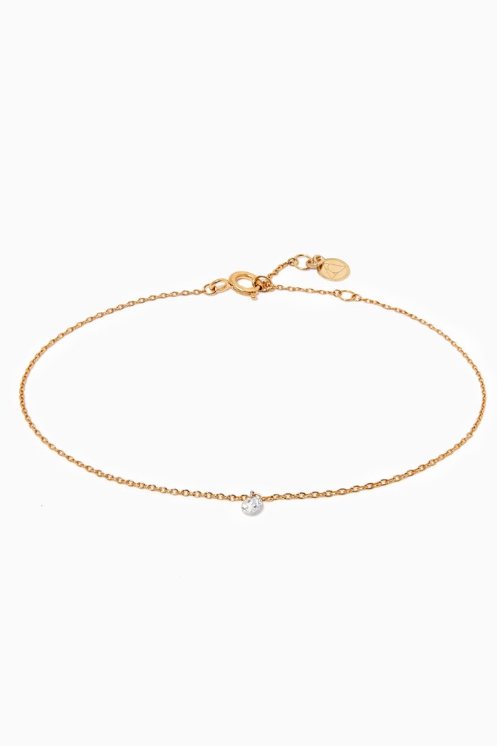 

Aria Bracelet with Diamond in 18kt Yellow Gold