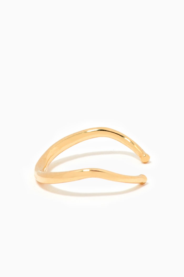

Aria Comfort Single Ear Cuff in 18kt Yellow Gold
