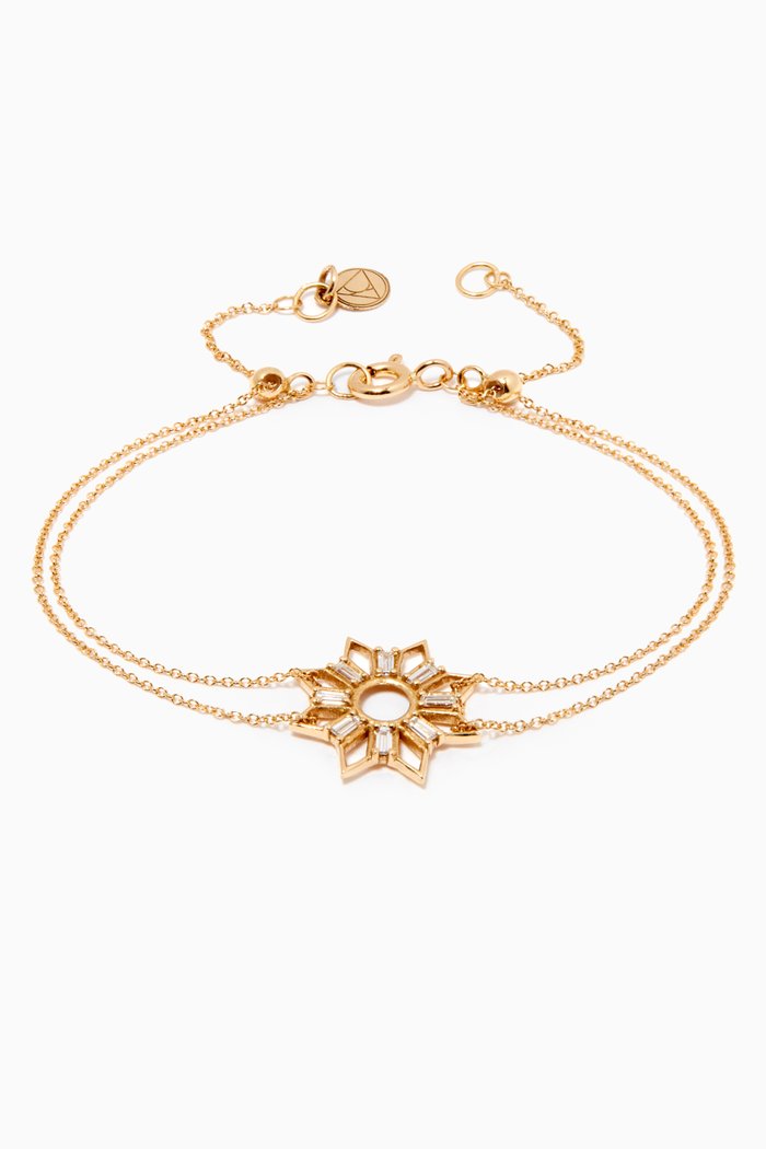 

Echo Sun Bracelet in 18kt Yellow Gold