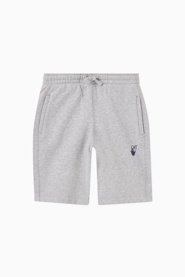 

Marker Shorts in Cotton Jersey, Grey