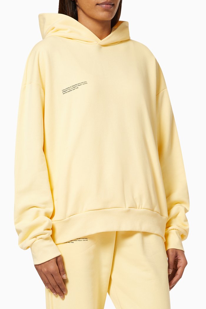 

Lightweight Organic Cotton Hoodie, Yellow