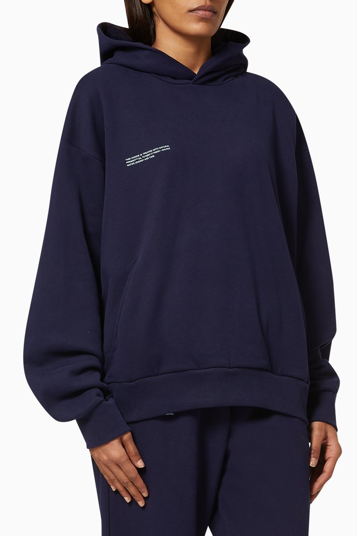 

Lightweight Organic Cotton Hoodie, Blue