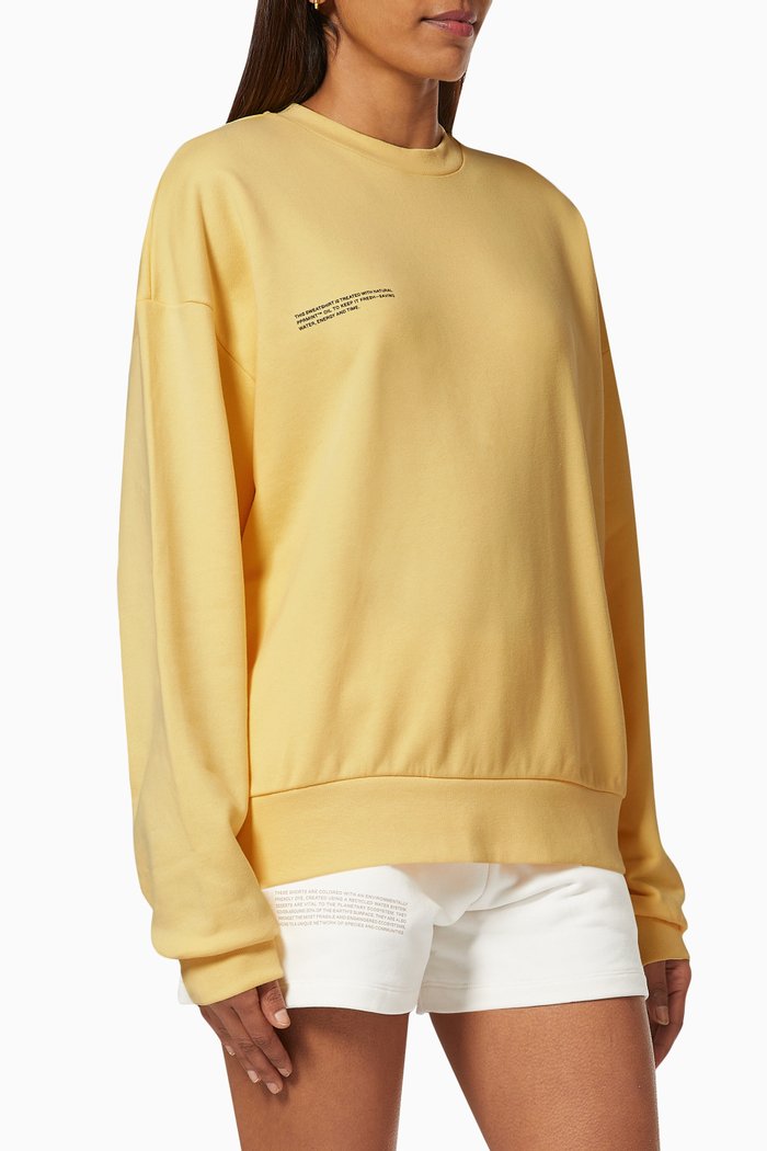 

Lightweight Organic Cotton Sweatshirt, Yellow