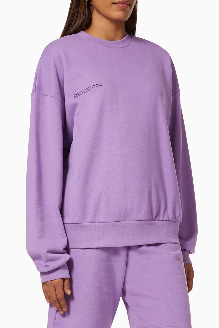 

Organic Cotton Sweatshirt, Blue