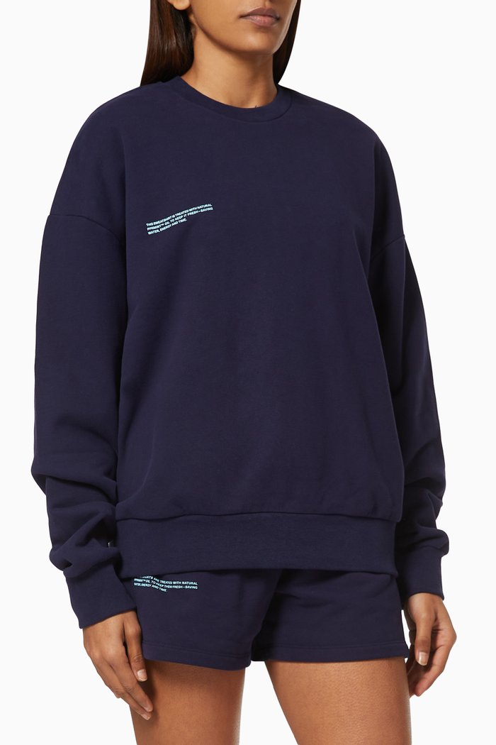 

Lightweight Organic Cotton Sweatshirt, Blue