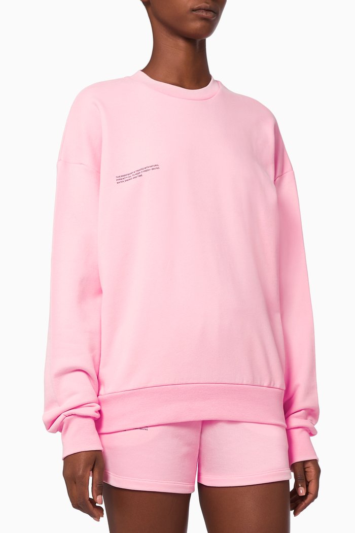 

Lightweight Organic Cotton Sweatshirt, Pink