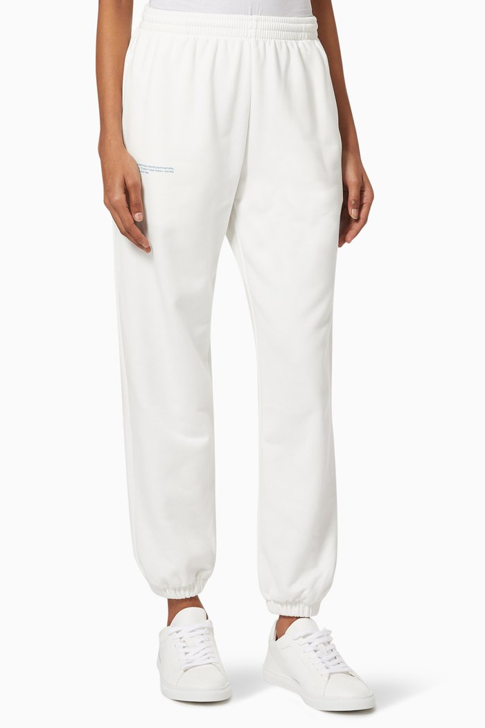 

Lightweight Organic Cotton Trackpants, Neutral