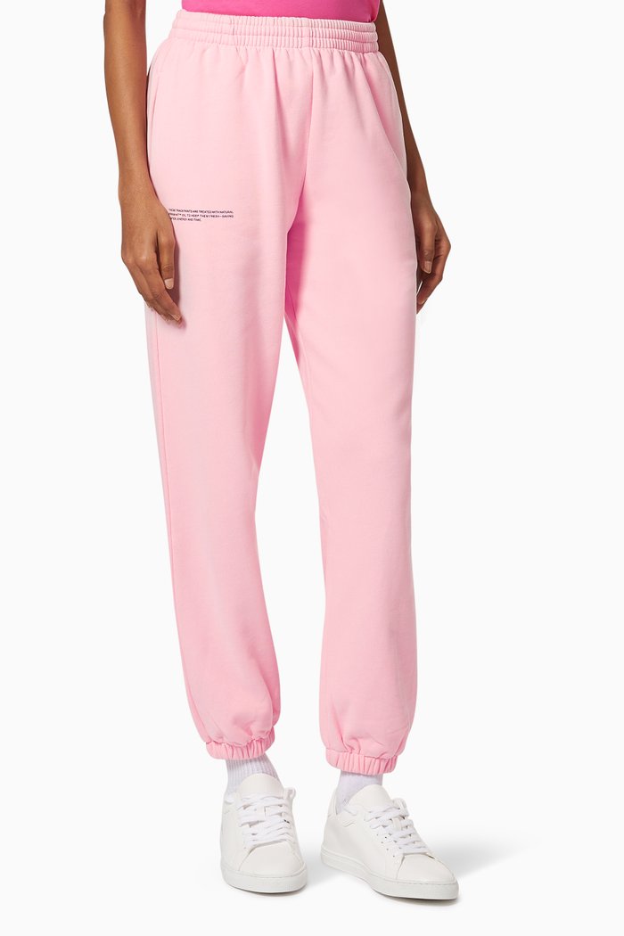 

Lightweight Organic Cotton Trackpants, Pink