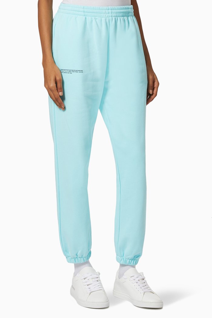 Lightweight Organic Cotton Trackpants, Blue