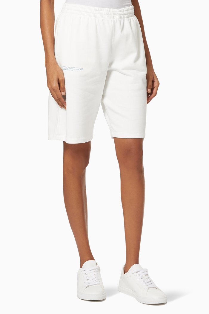 Lightweight Organic Cotton Long Shorts, Neutral