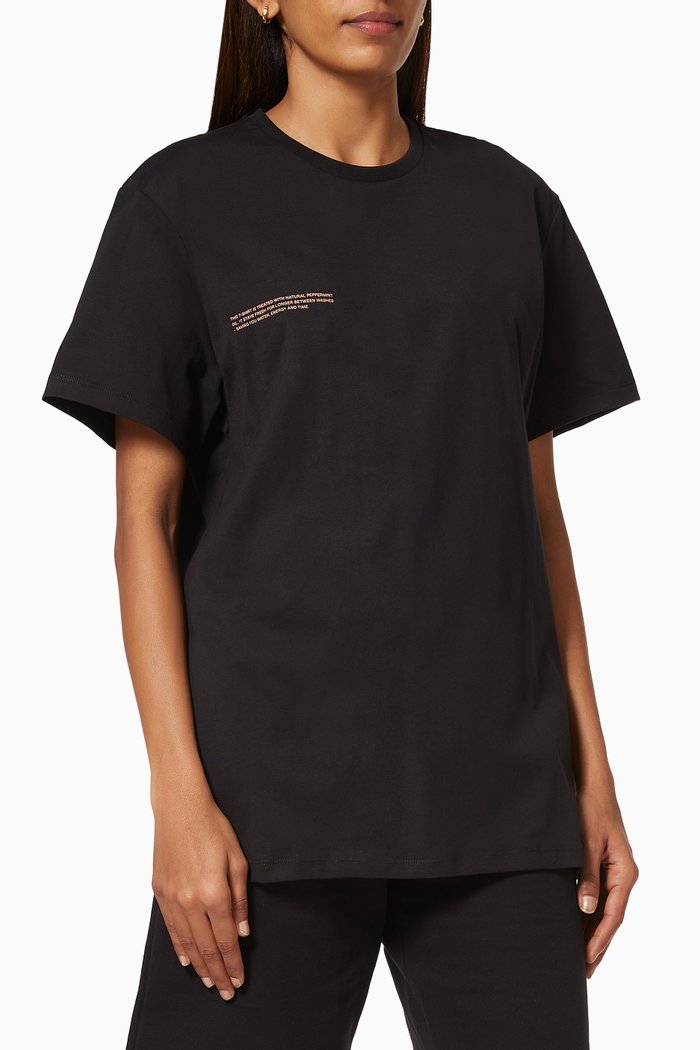 

Lightweight Organic Cotton T-shirt, Black