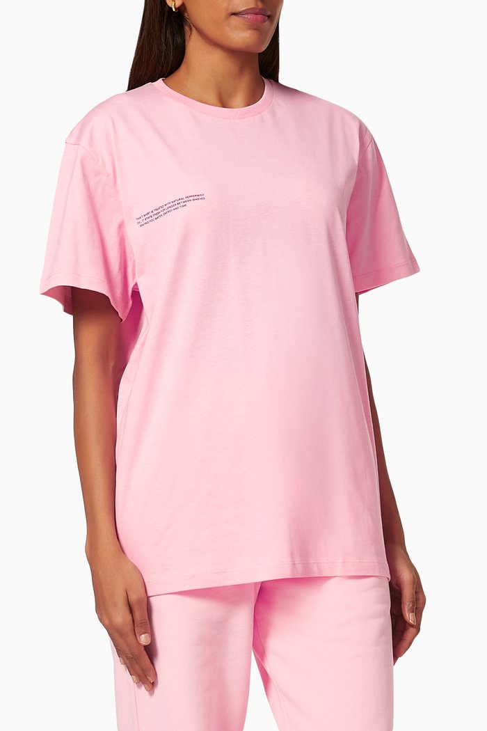 

Lightweight Organic Cotton T-shirt, Pink