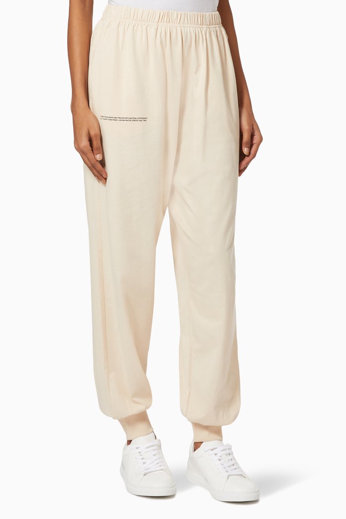 

Lightweight Organic Cotton Trackpants, Neutral