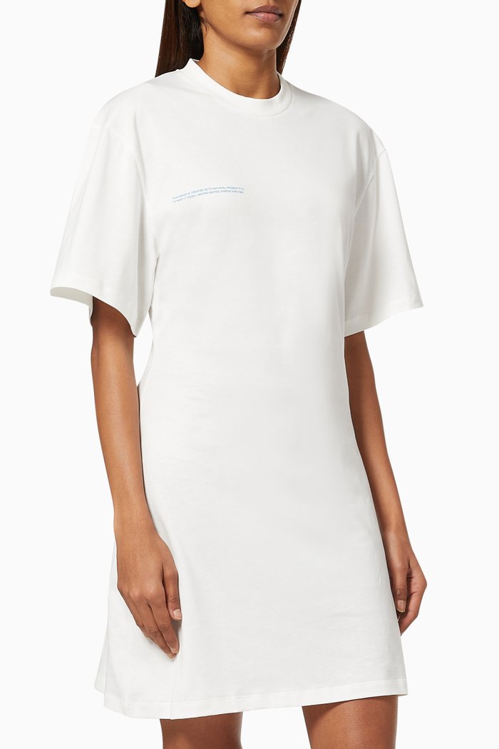

Lightweight Organic Cotton T-shirt Dress, Neutral