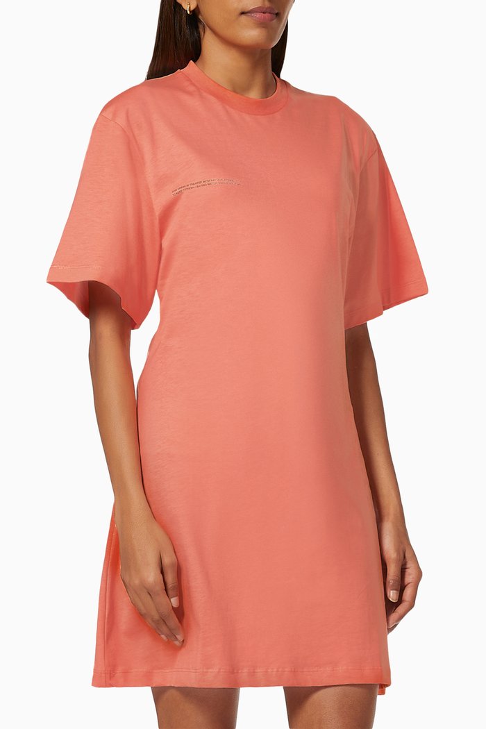 

Lightweight Organic Cotton T-shirt Dress, Pink