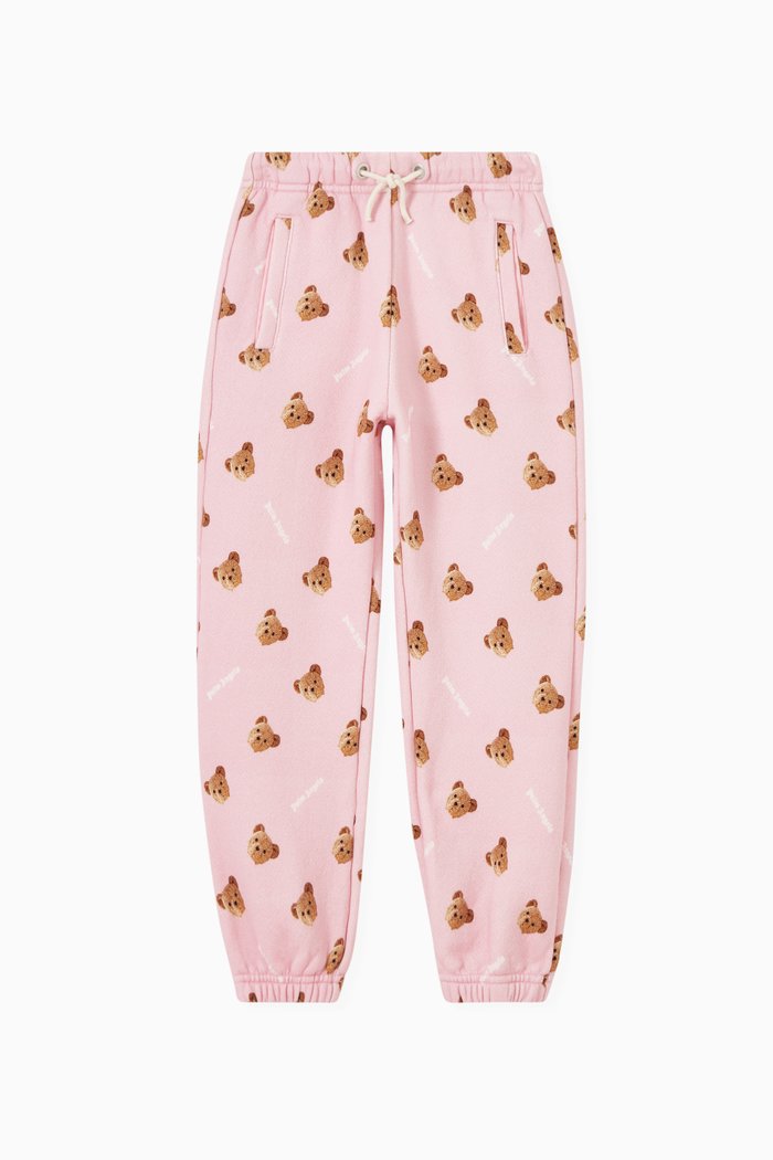 

Bear Sweatpants in Cotton Terry, Pink