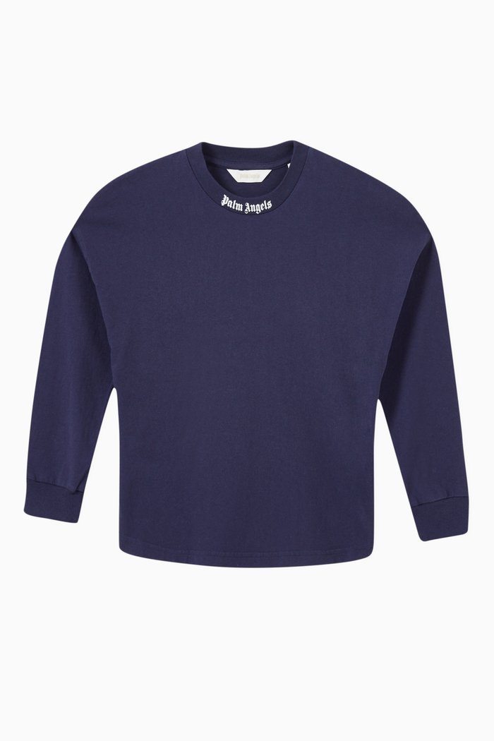 

Logo T-shirt in Cotton Jersey, Blue