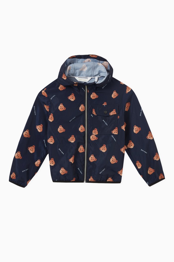 

Bear Windbreaker in Nylon, Blue