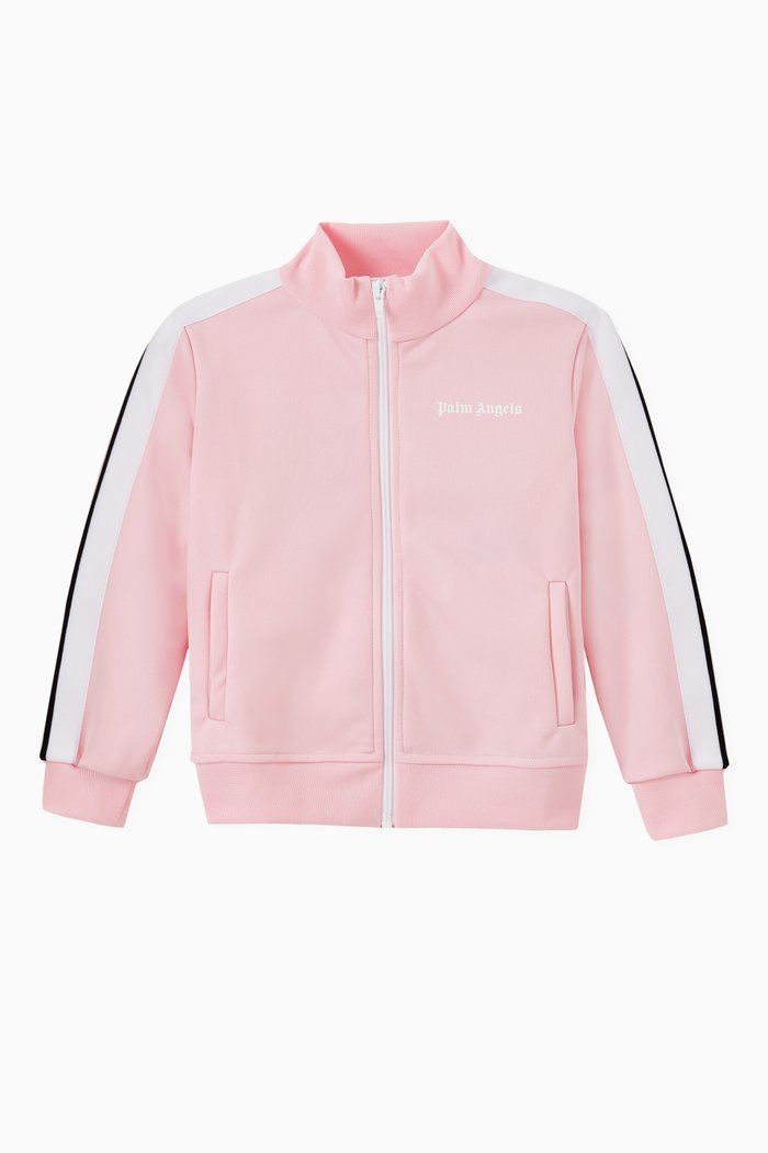 

Track Jacket in Technical Fabric, Pink