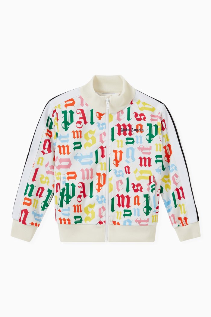 

Broken Monogram Track Jacket in Technical Fabric, Multicolour