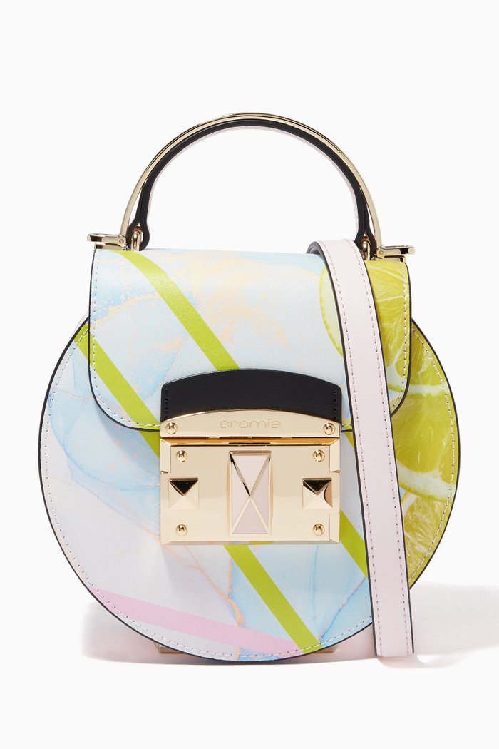 

Mini It Vitamin Bag in Calfskin Leather, Multicolour