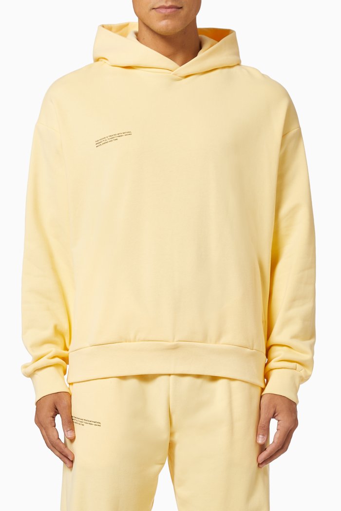 

Lightweight Organic Cotton Hoodie, Yellow