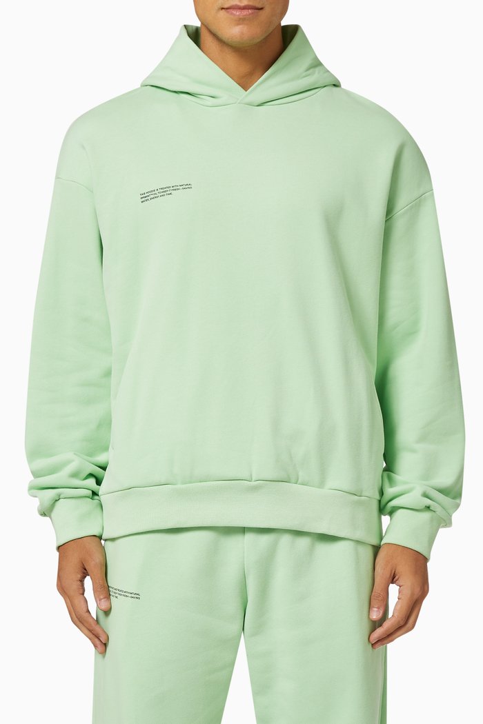 

Lightweight Organic Cotton Hoodie, Green