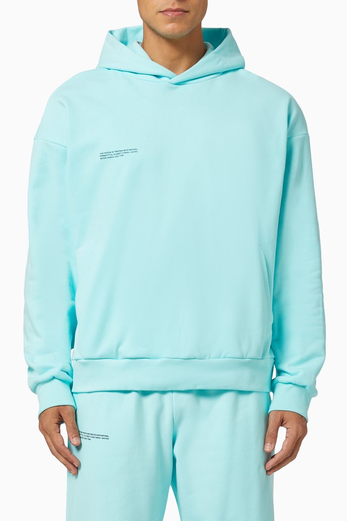 

Lightweight Organic Cotton Hoodie, Blue