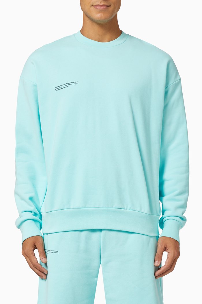 

Lightweight Organic Cotton Sweatshirt, Blue