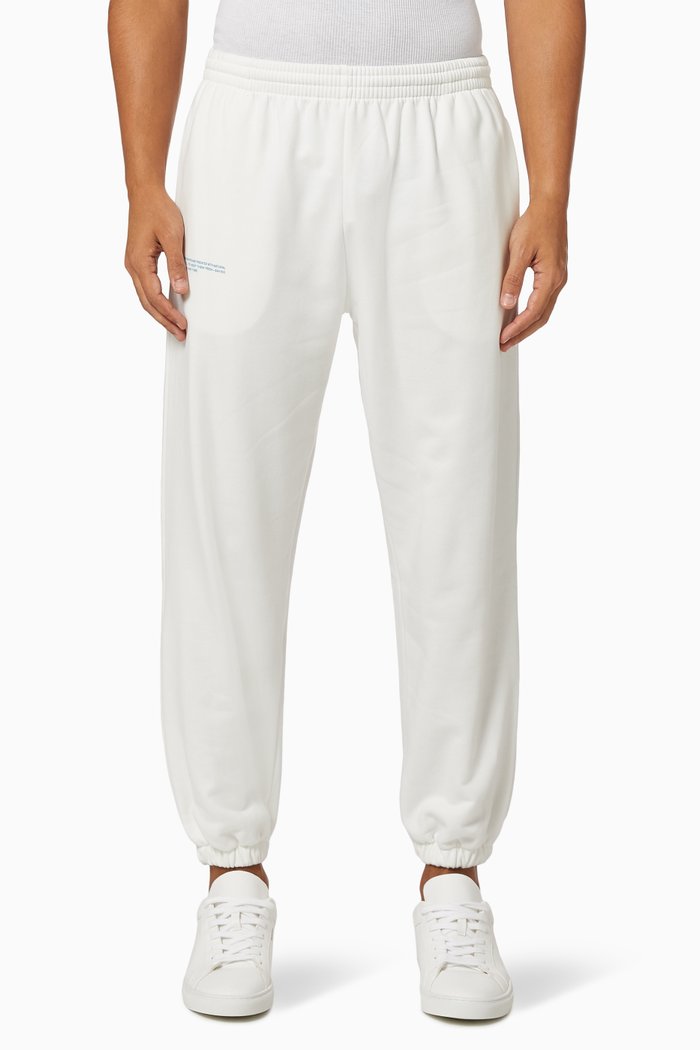 

Lightweight Organic Cotton Track Pants, Neutral
