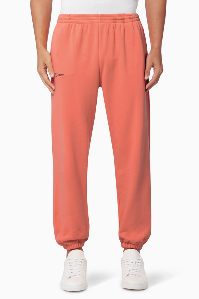 

Lightweight Organic Cotton Track Pants, Pink