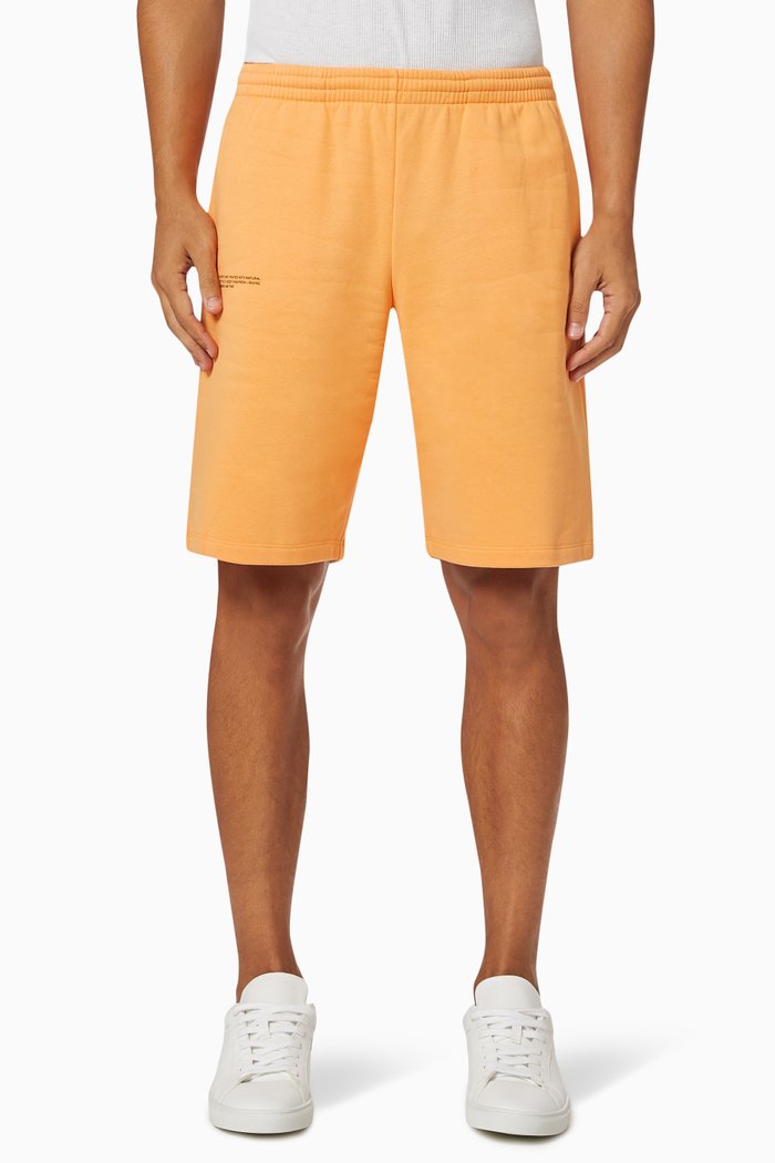 

Lightweight Organic Cotton Long Shorts, Red