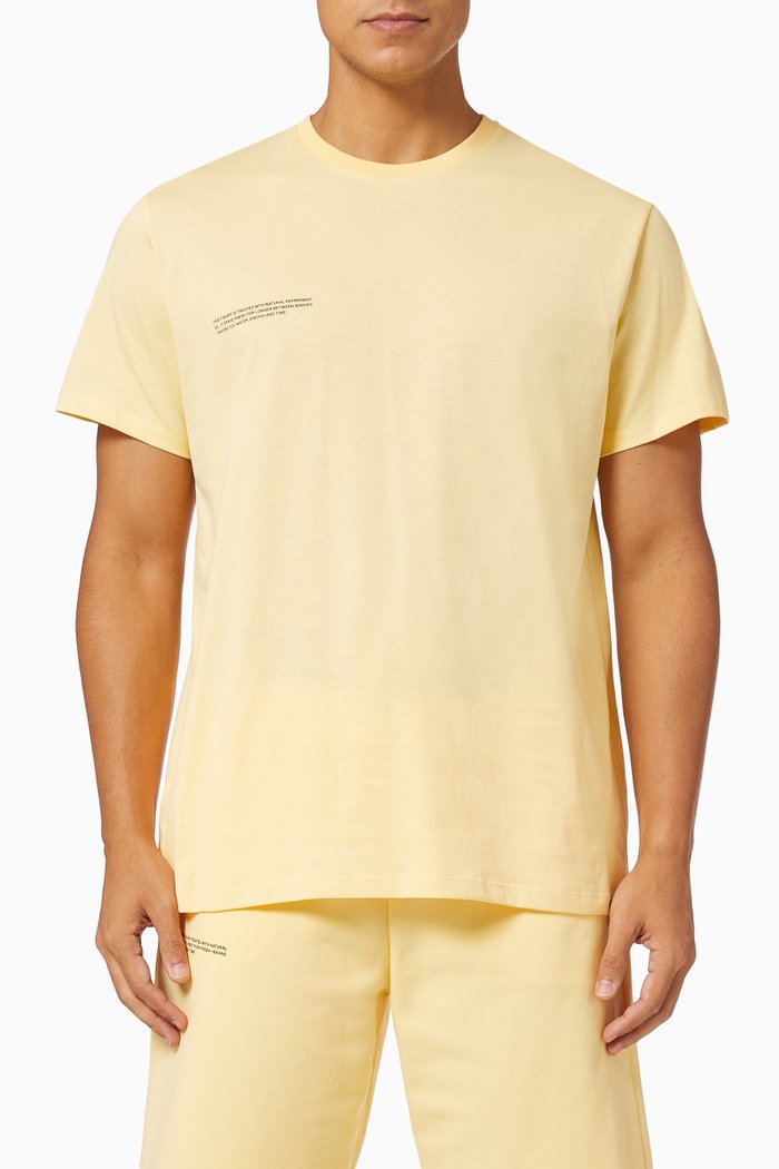 

Lightweight Organic Cotton T-shirt, Yellow