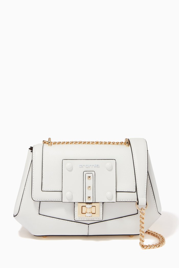 

Deserto Handbag in Calfskin, White