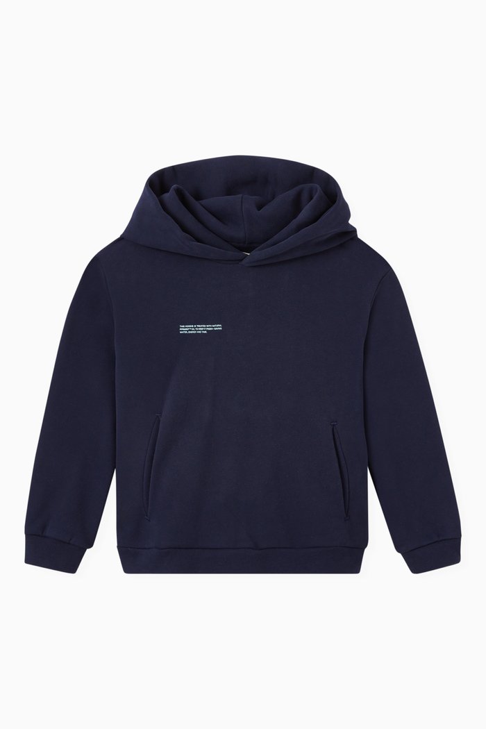 Lightweight Organic Cotton Hoodie, Blue