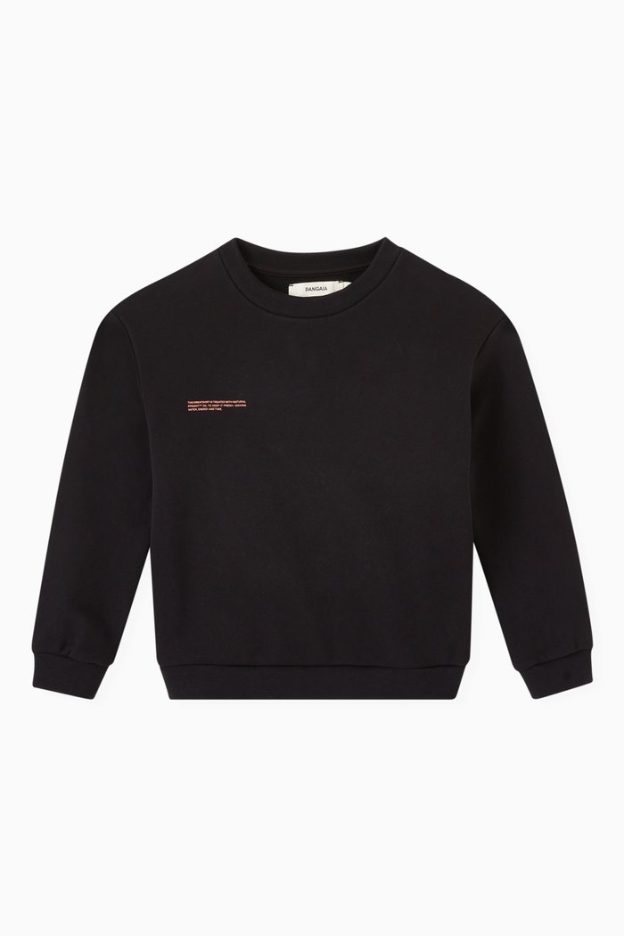 

Organic Cotton Sweatshirt, Black