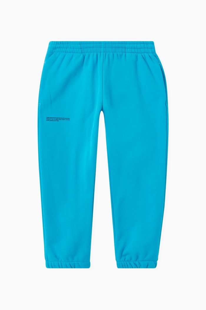 Lightweight Organic Cotton Trackpants, Blue
