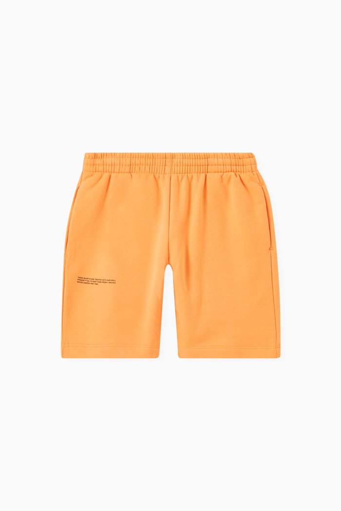 

Organic Cotton Long Shorts, Red
