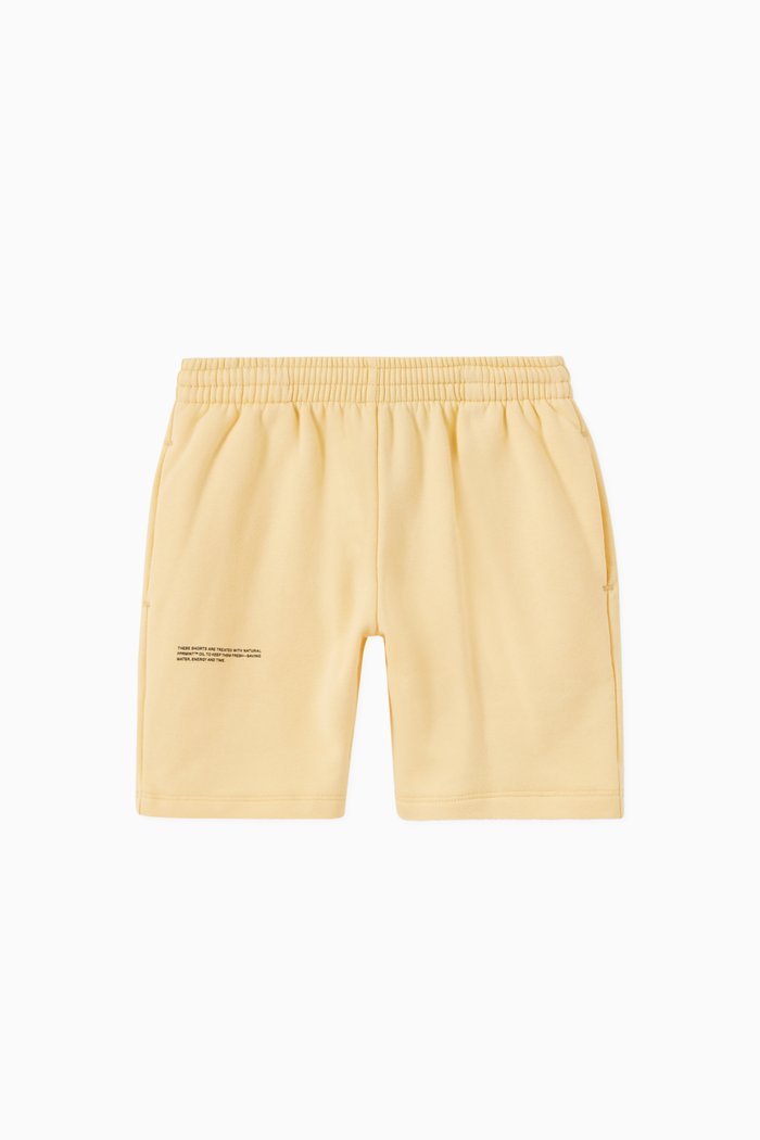 

Organic Cotton Long Shorts, Yellow