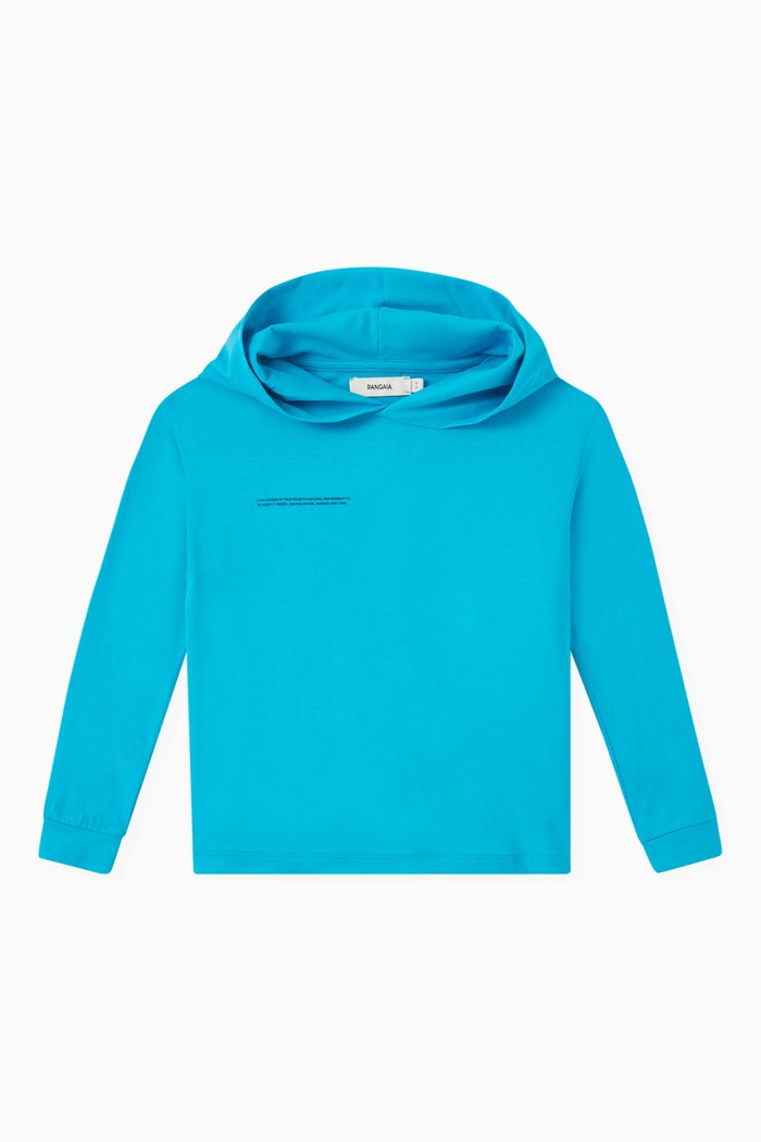 

Organic Cotton Loungewear Hoodie, Blue