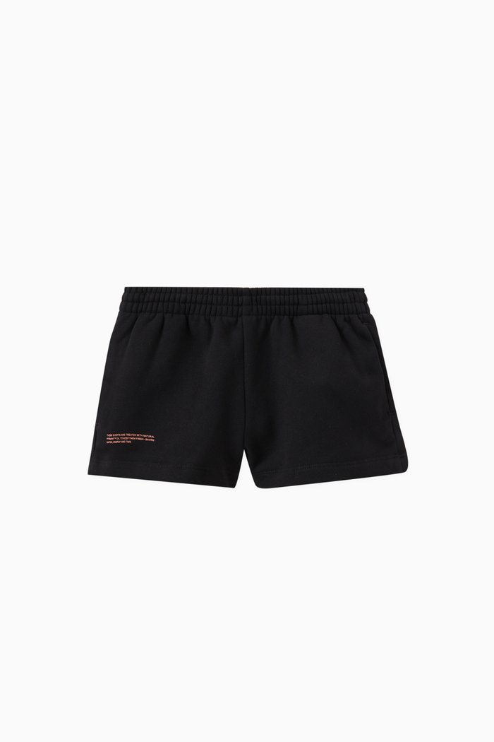 Organic Cotton Shorts, Black